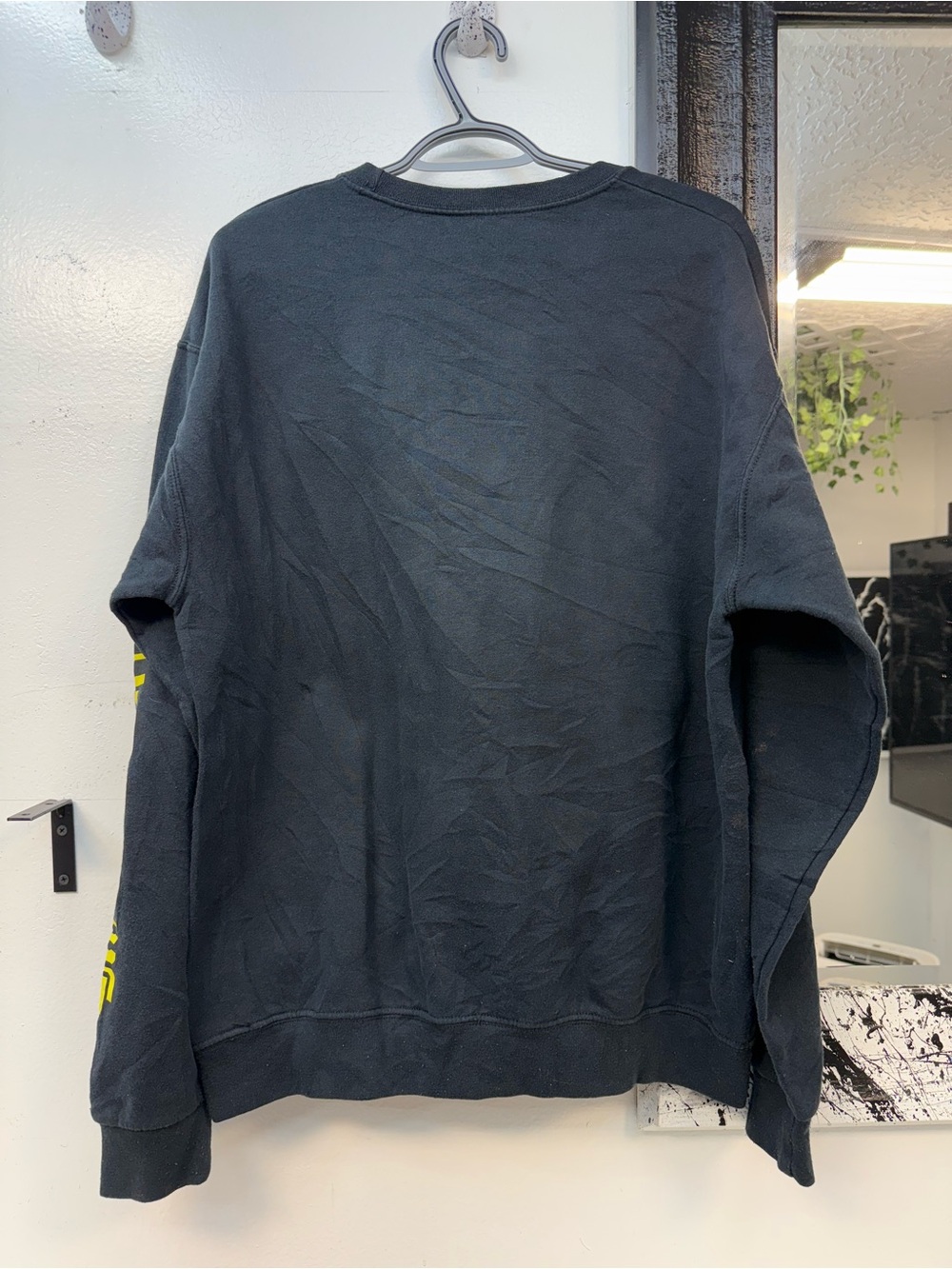 My Hero Academia Black Crewneck Sweater with Colorful Anime Graphic - Picture 4 of 5